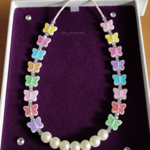 Colourful butterfly mala shobhakart