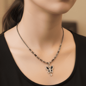 gunmetal pendant shobhakart